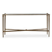 Uttermost Amara Antique Brass Console Table
