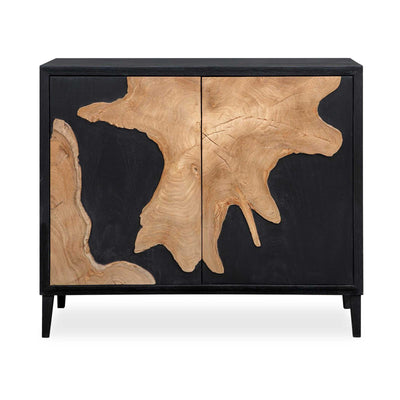 Uttermost Andrei Teak Root 2 Door Cabinet