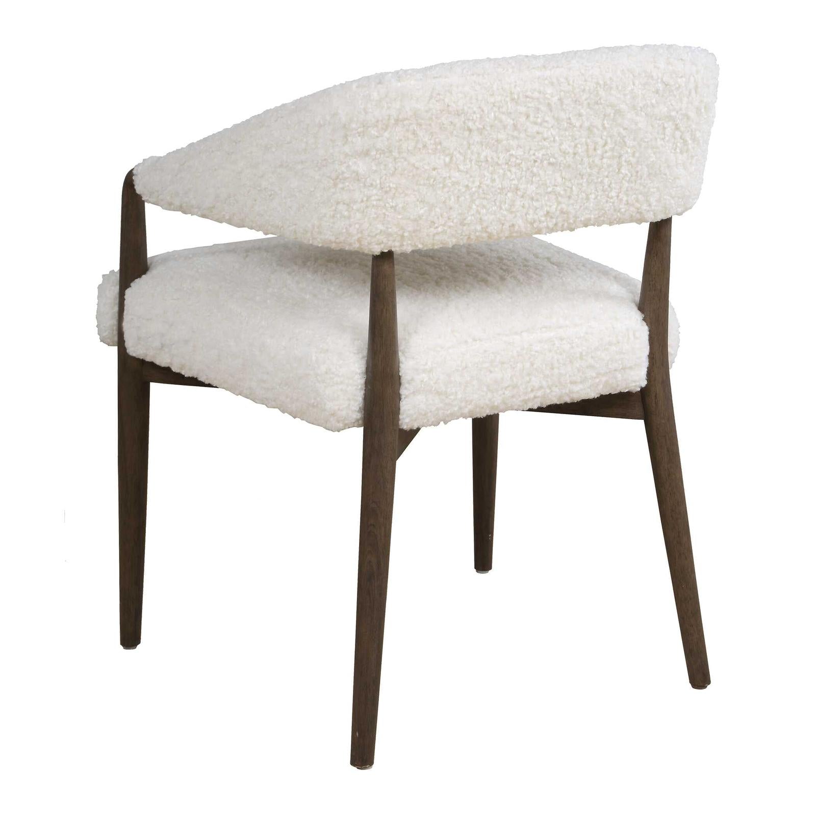 Uttermost Austell Shearling Dining Chair