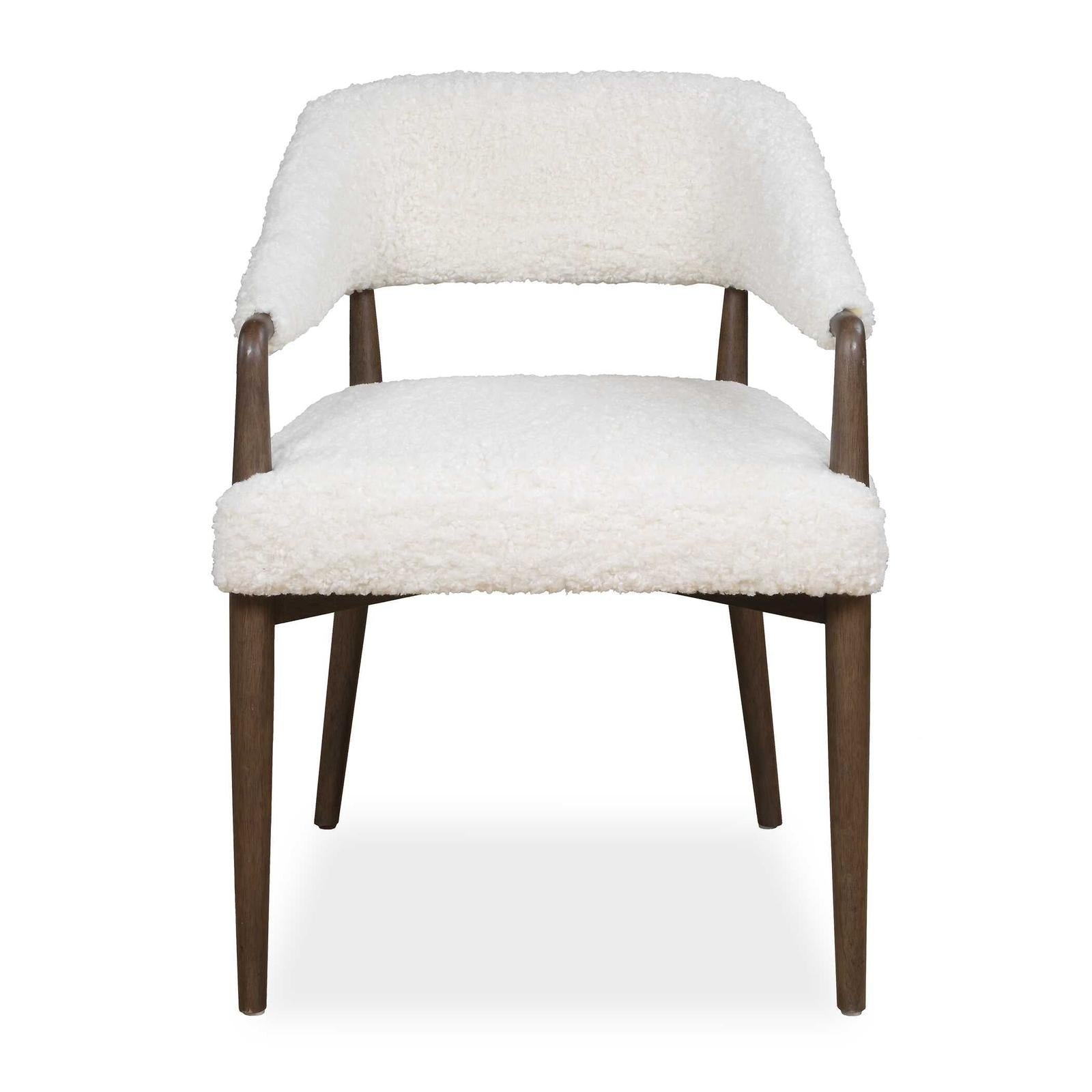 Uttermost Austell Shearling Dining Chair