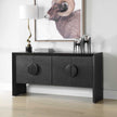 Uttermost Williams Black 4 Door Cabinet