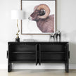 Uttermost Williams Black 4 Door Cabinet