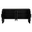 Uttermost Williams Black 4 Door Cabinet