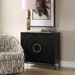 Uttermost Briseis Black 2 Door Cabinet