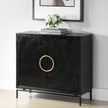 Uttermost Briseis Black 2 Door Cabinet
