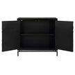 Uttermost Briseis Black 2 Door Cabinet