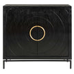 Uttermost Briseis Black 2 Door Cabinet
