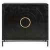 Uttermost Briseis Black 2 Door Cabinet