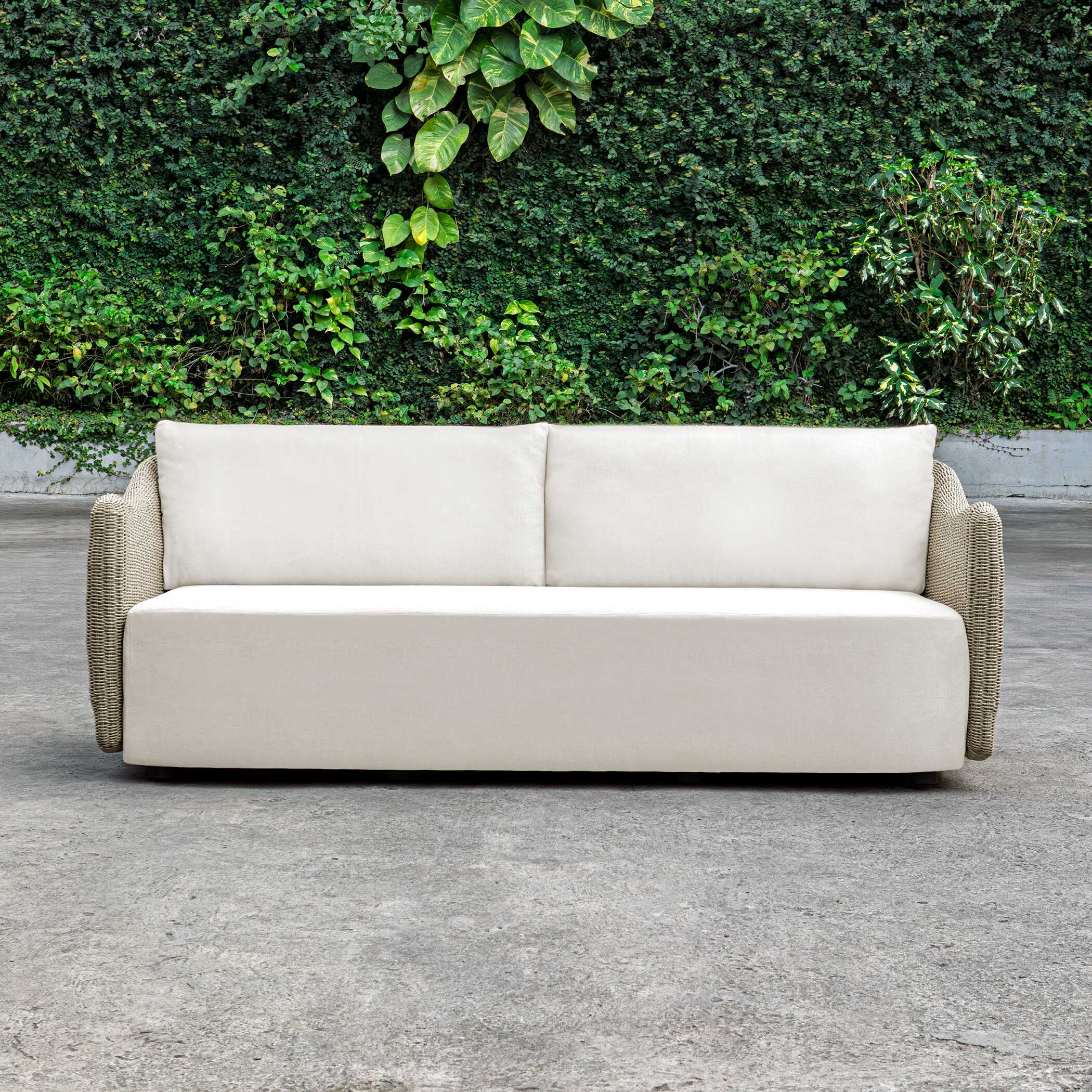 Uttermost Sunset Wicker Outdoor Sofa