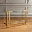 Uttermost Kendrick Glass Console Table