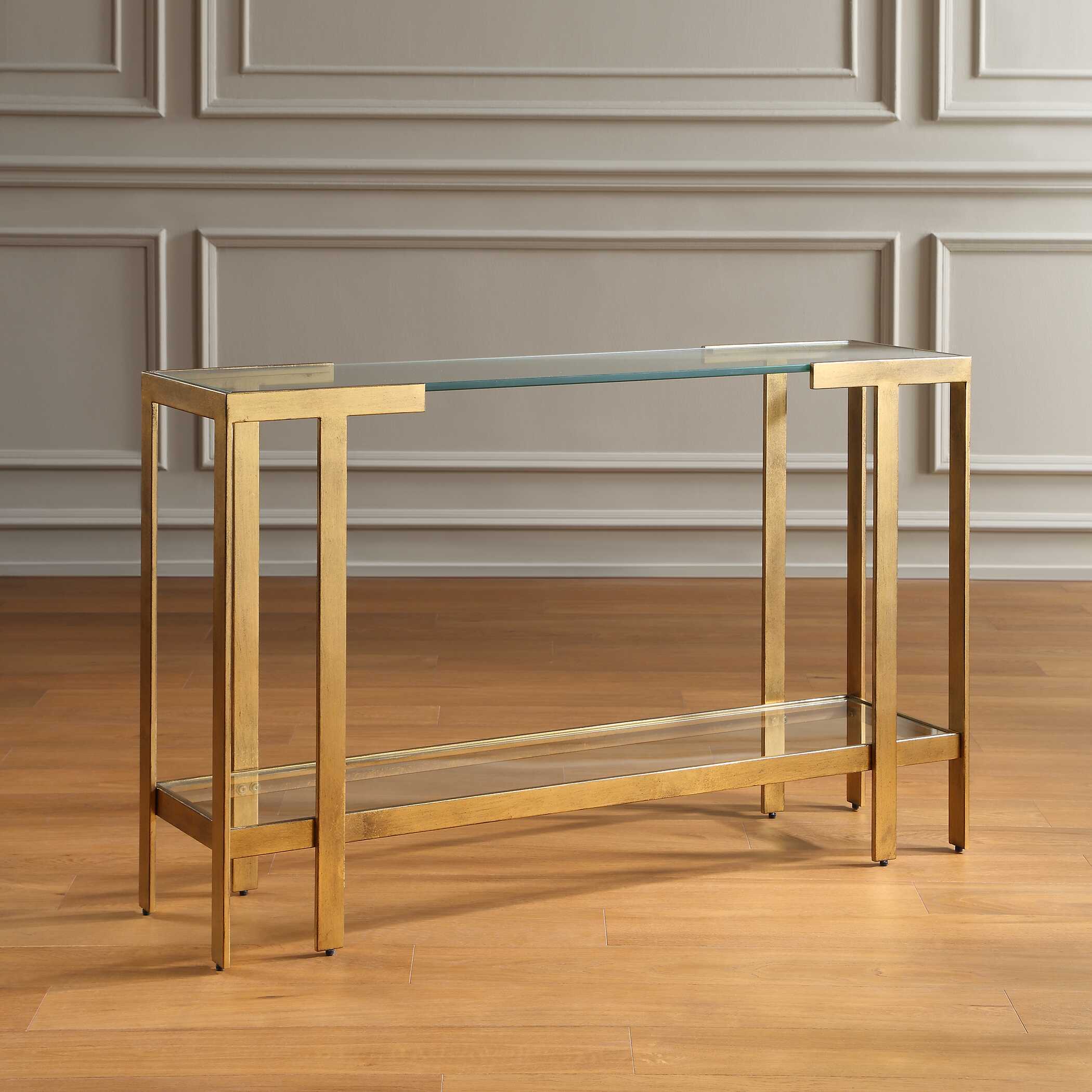 Uttermost Kendrick Glass Console Table