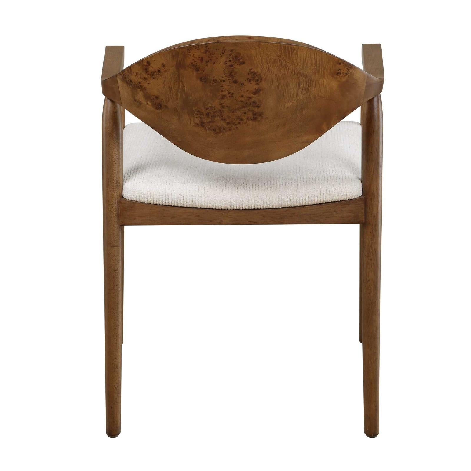 Uttermost Augusta Burl Dining Chair