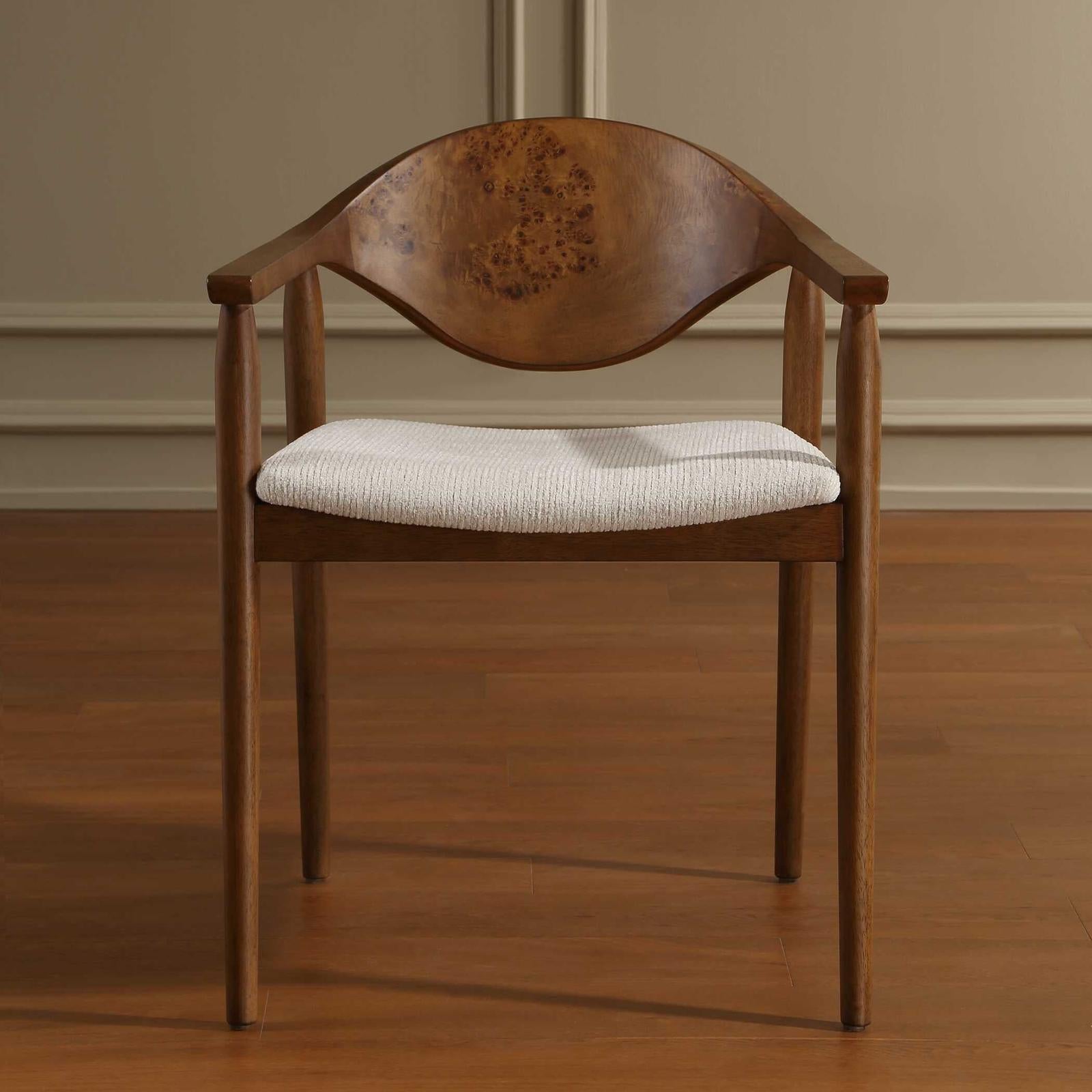 Uttermost Augusta Burl Dining Chair