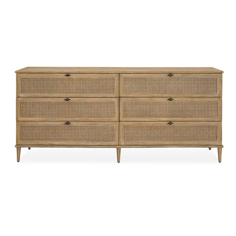 Uttermost Coast 6 Drawer Rattan Chest