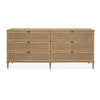 Uttermost Coast 6 Drawer Rattan Chest