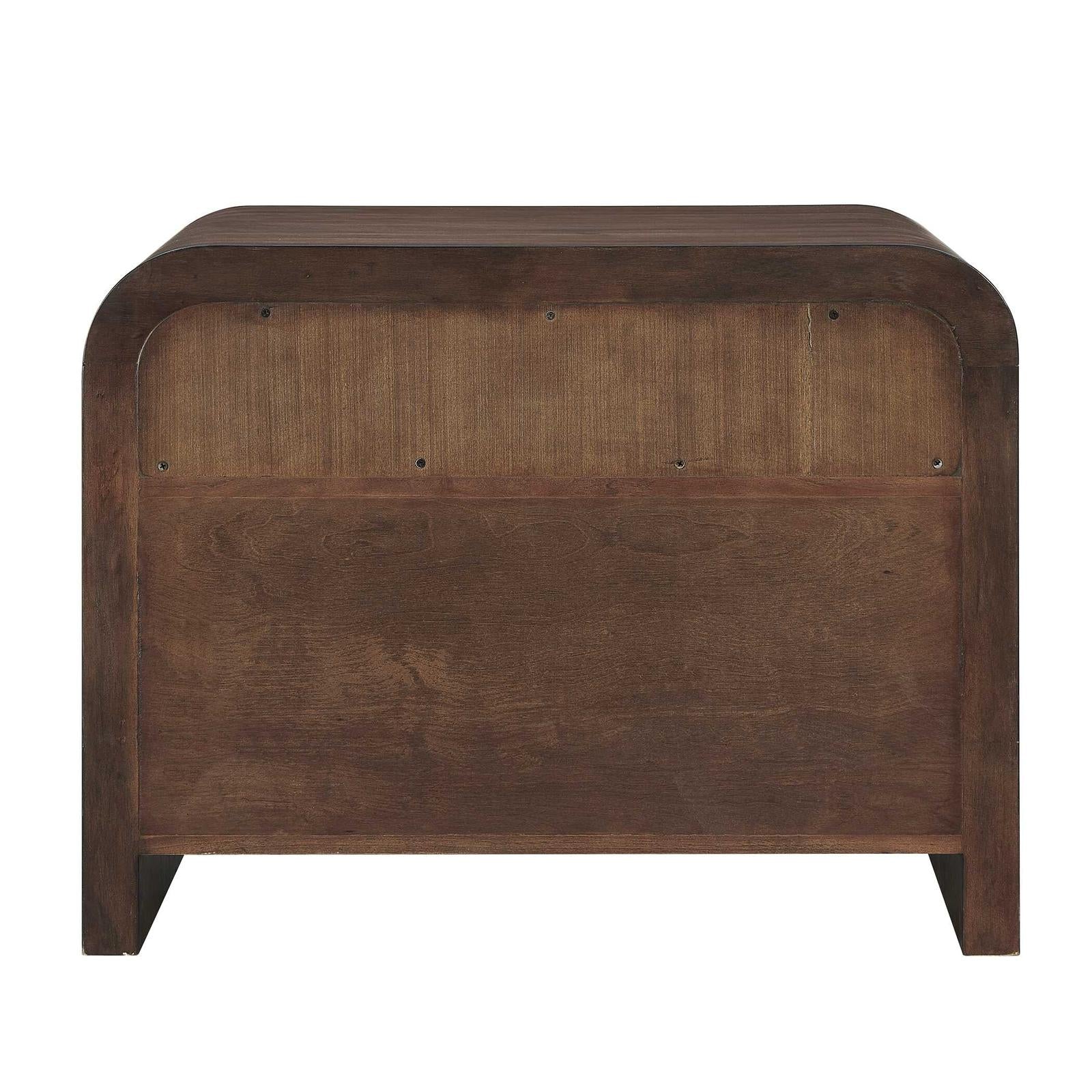 Uttermost Decatur Dark Walnut Side Table