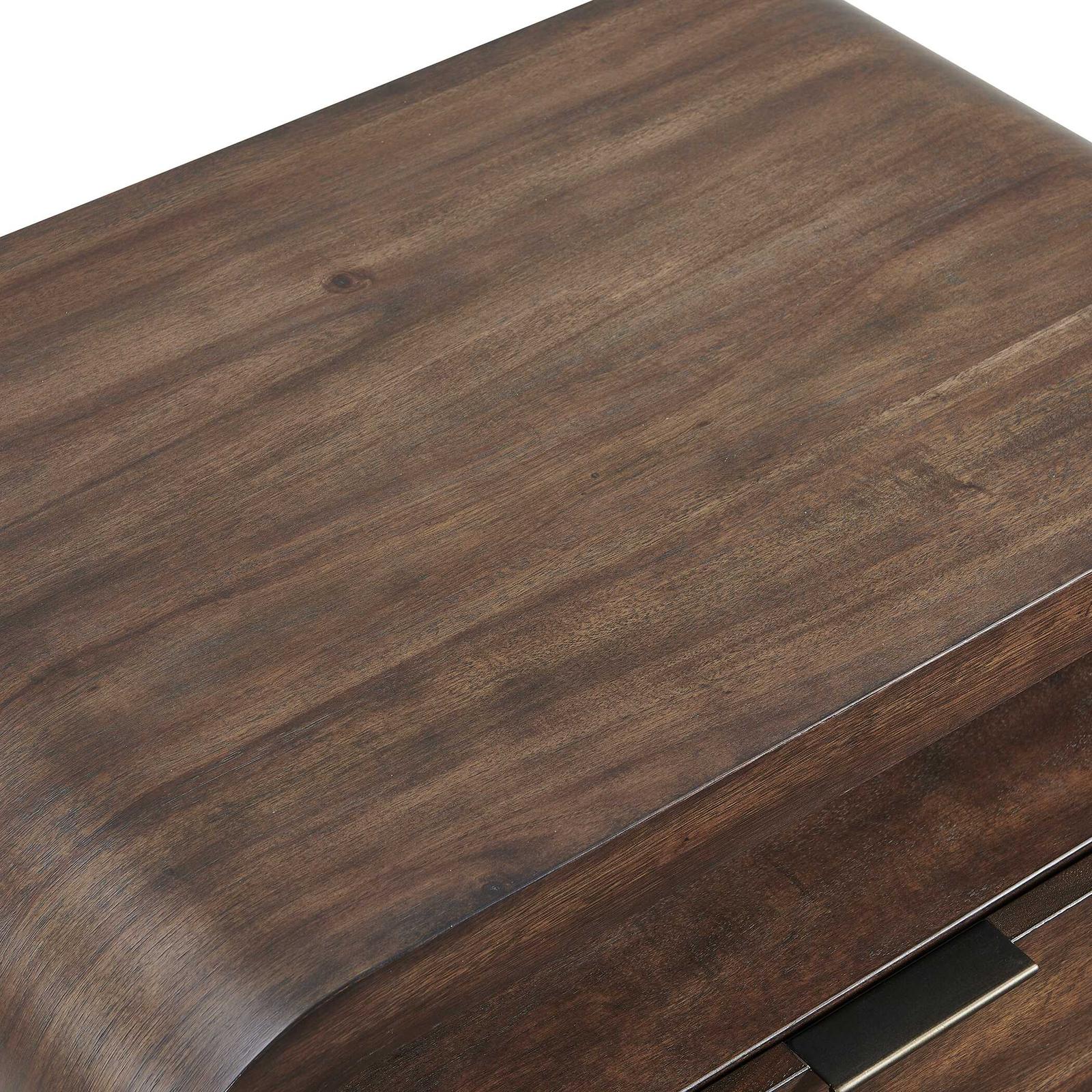 Uttermost Decatur Dark Walnut Side Table