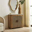 Uttermost Mebarak Reeded 2 Door Cabinet