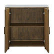 Uttermost Mebarak Reeded 2 Door Cabinet