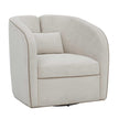 Uttermost Vega Ecru Swivel Chair