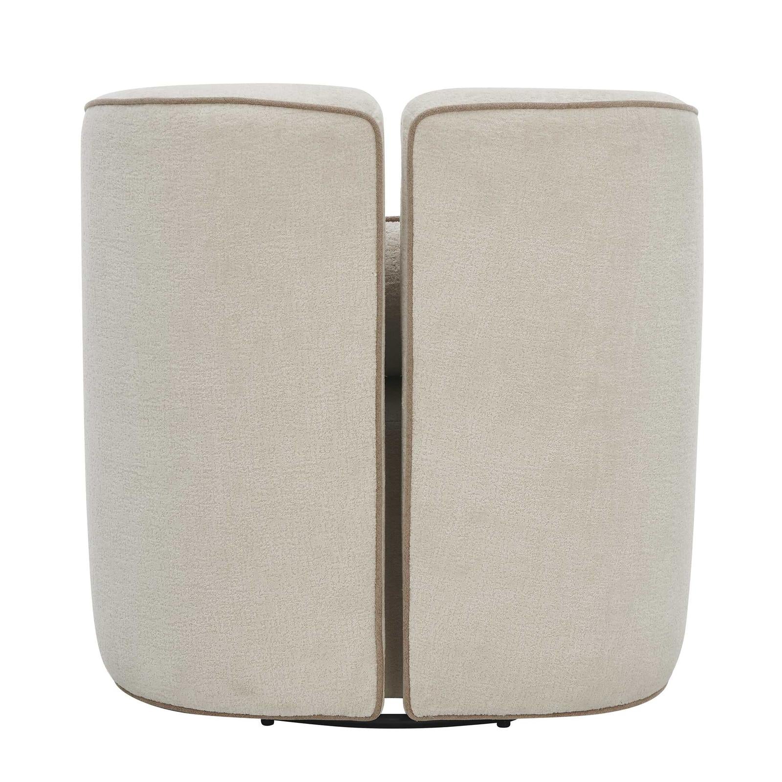 Uttermost Vega Ecru Swivel Chair