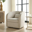 Uttermost Vega Ecru Swivel Chair