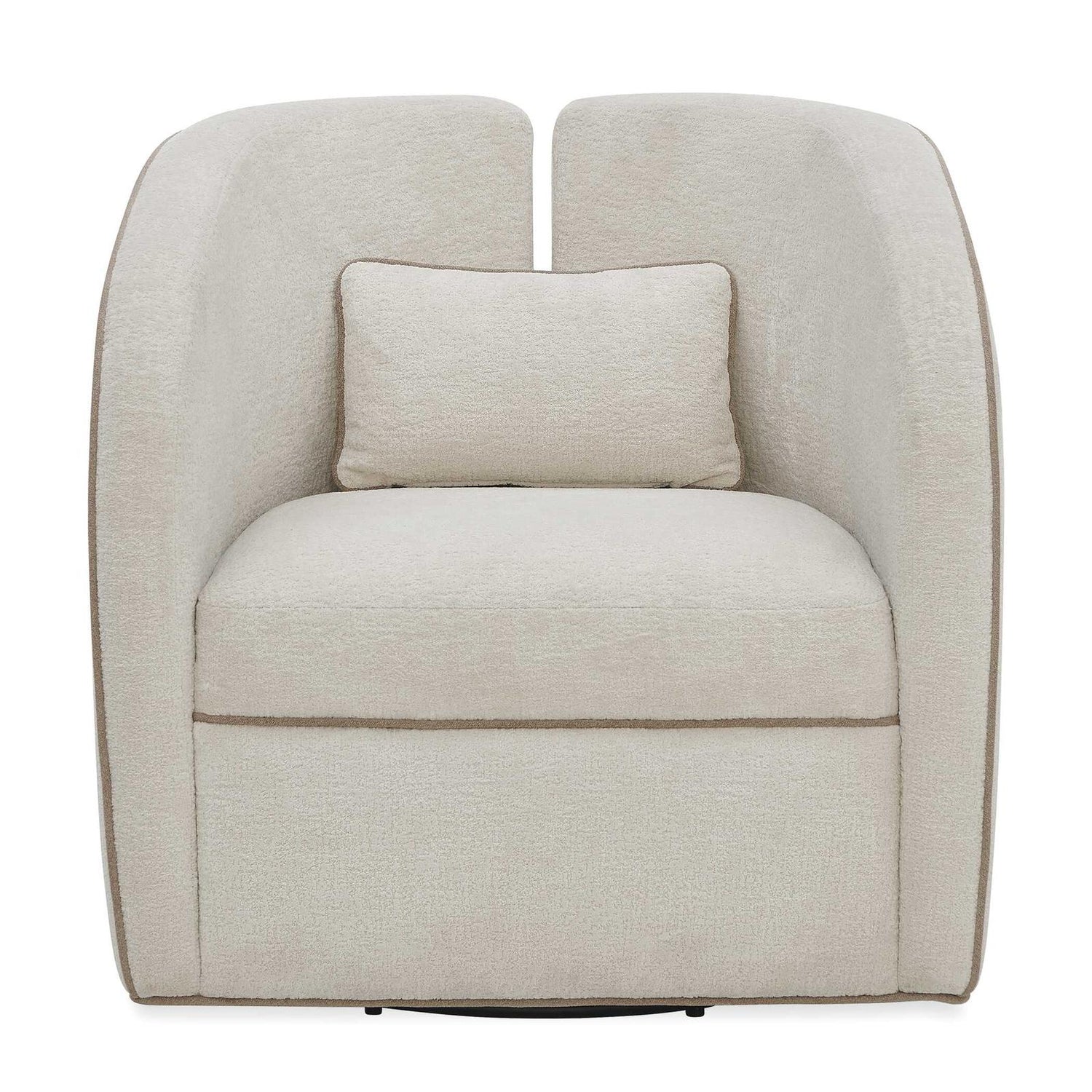 Uttermost Vega Ecru Swivel Chair