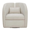 Uttermost Vega Ecru Swivel Chair