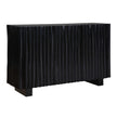 Uttermost Mercado Black 3 Door Cabinet
