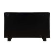 Uttermost Mercado Black 3 Door Cabinet