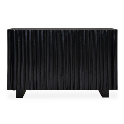 Uttermost Mercado Black 3 Door Cabinet