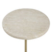 Uttermost Adames Travertine Drink Table
