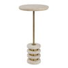 Uttermost Adames Travertine Drink Table