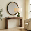Uttermost Naoko Burl Wood Console Table