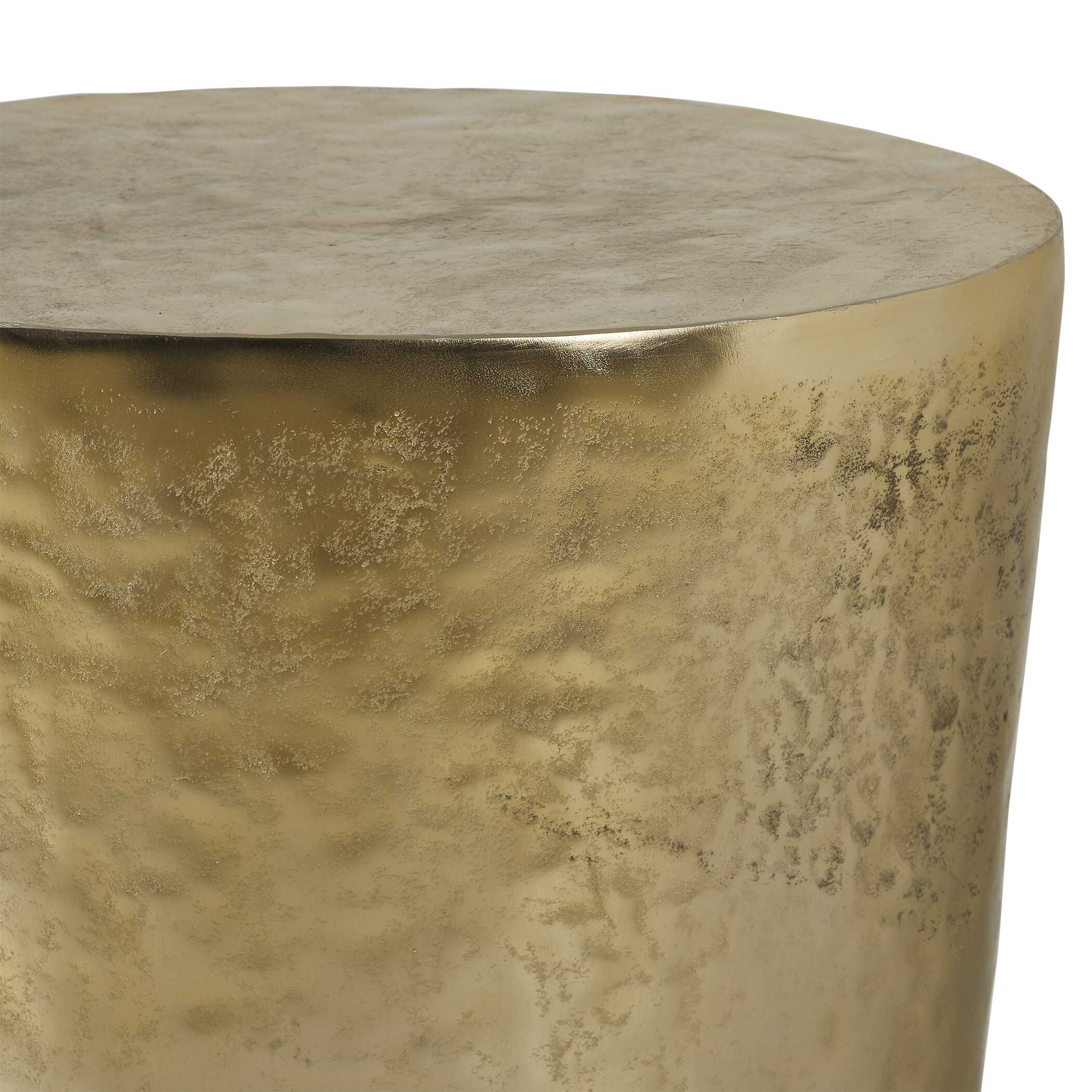 Uttermost Morroni Brass Accent Table
