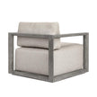 Uttermost Remsen Outdoor Weathered Gray/Dove Lounge Chair