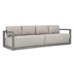 Uttermost Remsen Outdoor Weathered Gray/Dove Sofa