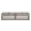 Uttermost Remsen Outdoor Weathered Gray/Dove Sofa