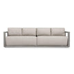 Uttermost Remsen Outdoor Weathered Gray/Dove Sofa