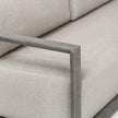 Uttermost Remsen Outdoor Weathered Gray/Dove Sofa