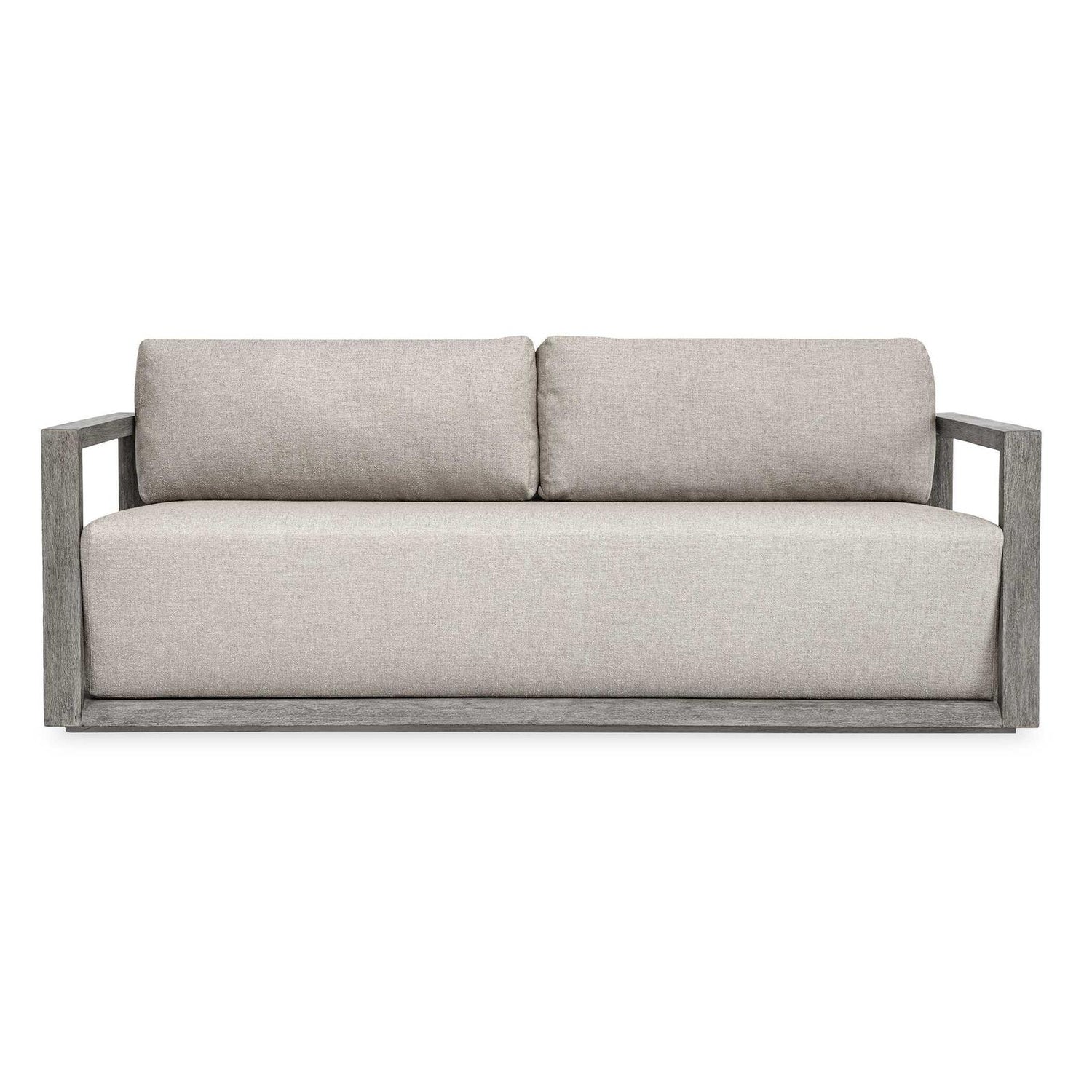 Uttermost Remsen Outdoor Weathered Gray/Dove Sofa