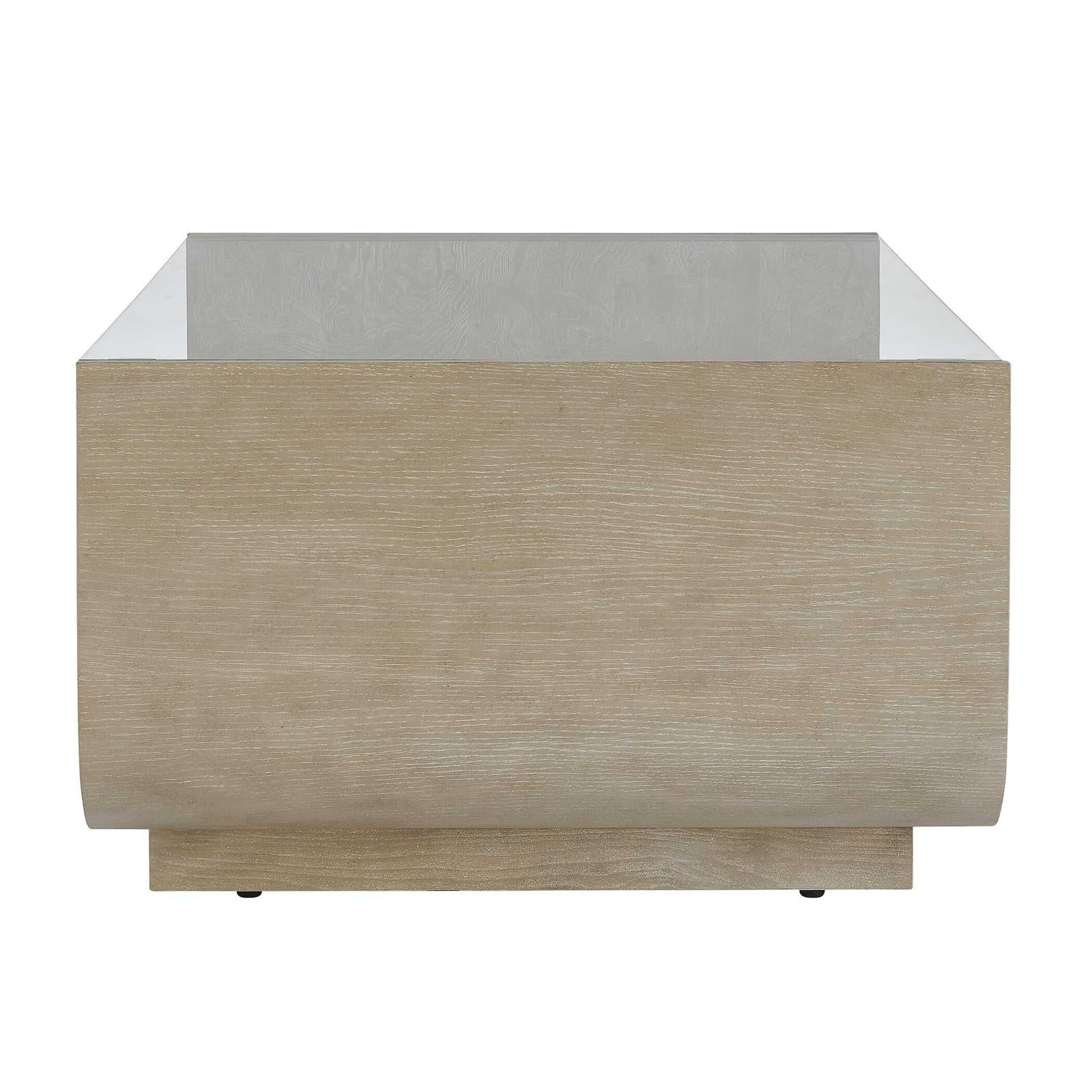 Uttermost Maeva Modern Glass Coffee Table