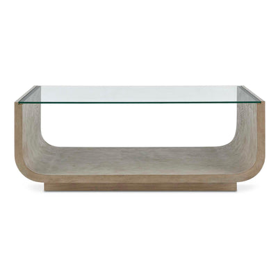 Uttermost Maeva Modern Glass Coffee Table