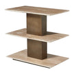 Uttermost Travertini 3 Tiered Accent Table