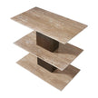 Uttermost Travertini 3 Tiered Accent Table