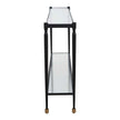 Uttermost Javana Glass / Iron Console Table