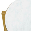 Uttermost Ocilla Antique Brass Accent Table