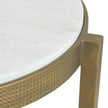 Uttermost Ocilla Antique Brass Accent Table
