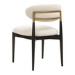 Uttermost Moxie Black Armless Dining Chair - Set of 2