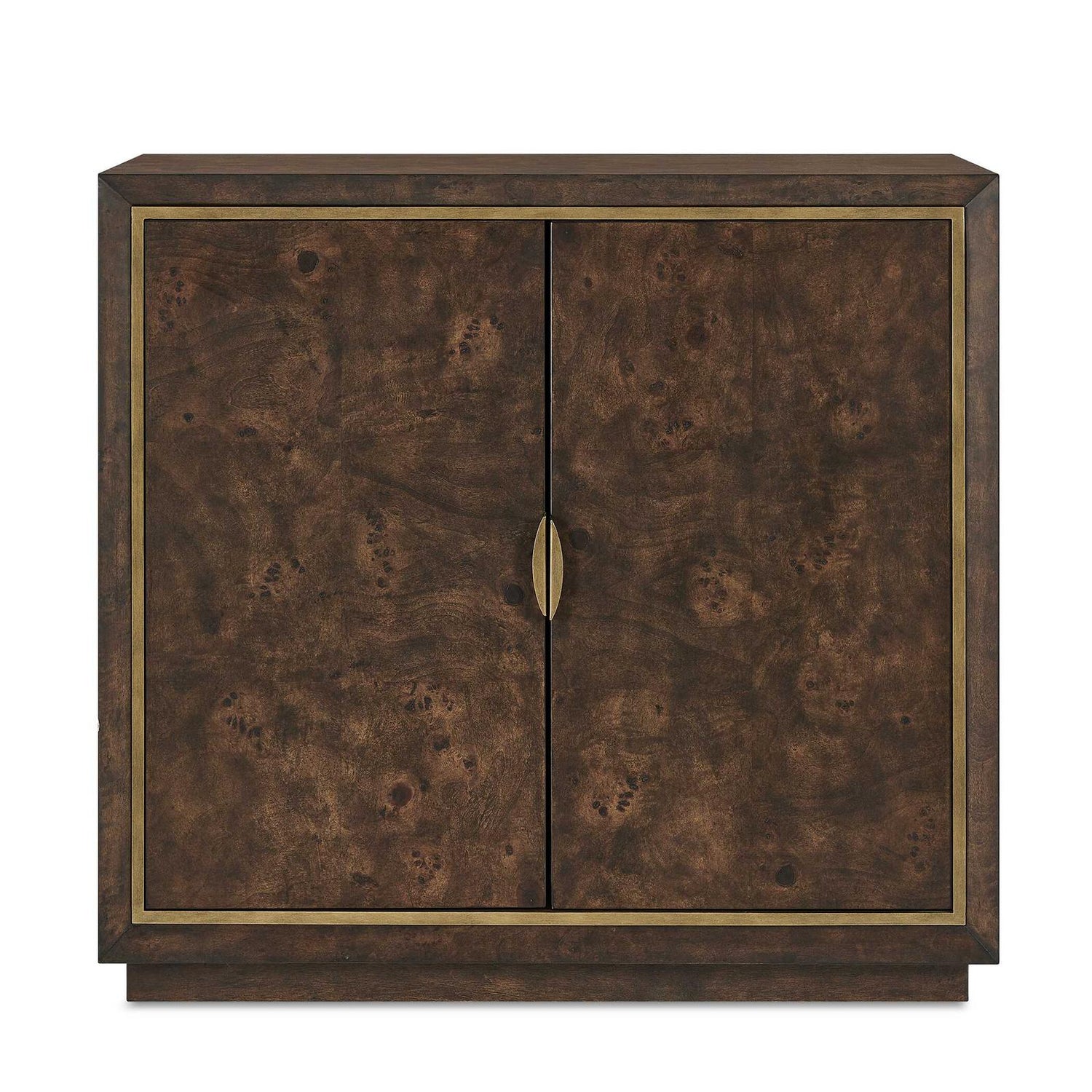 Uttermost Flores Burl Wood 2 Door Cabinet